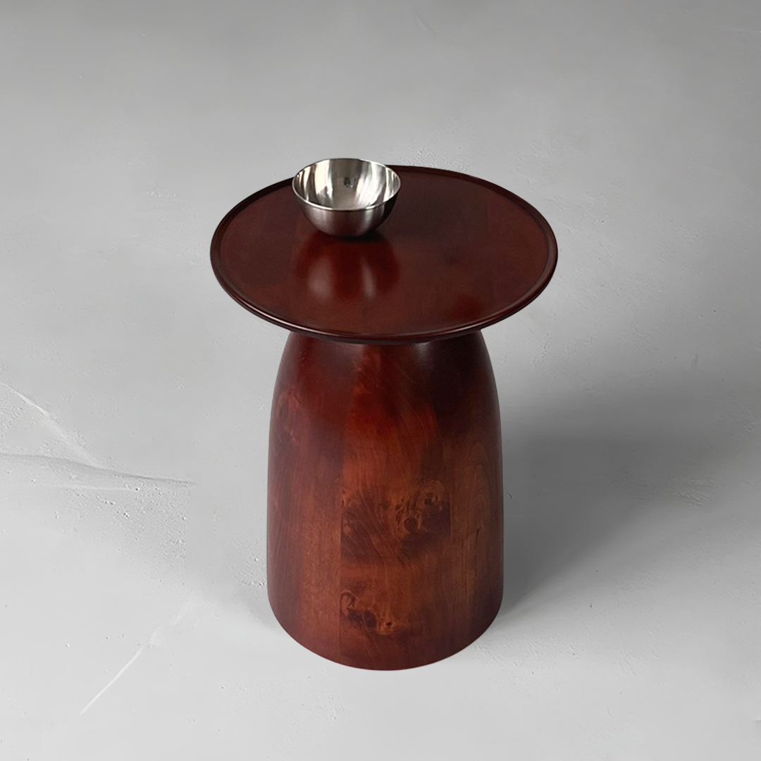 Dome Yan Sehpa Ceviz