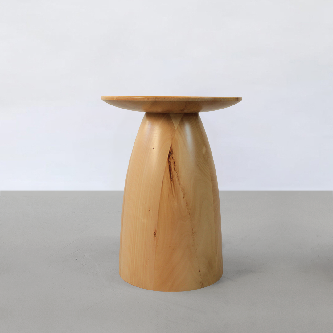 Dome Yan Sehpa Natürel