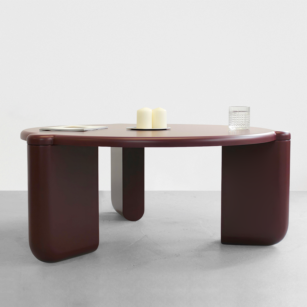 Halo Orta Sehpa Bordo