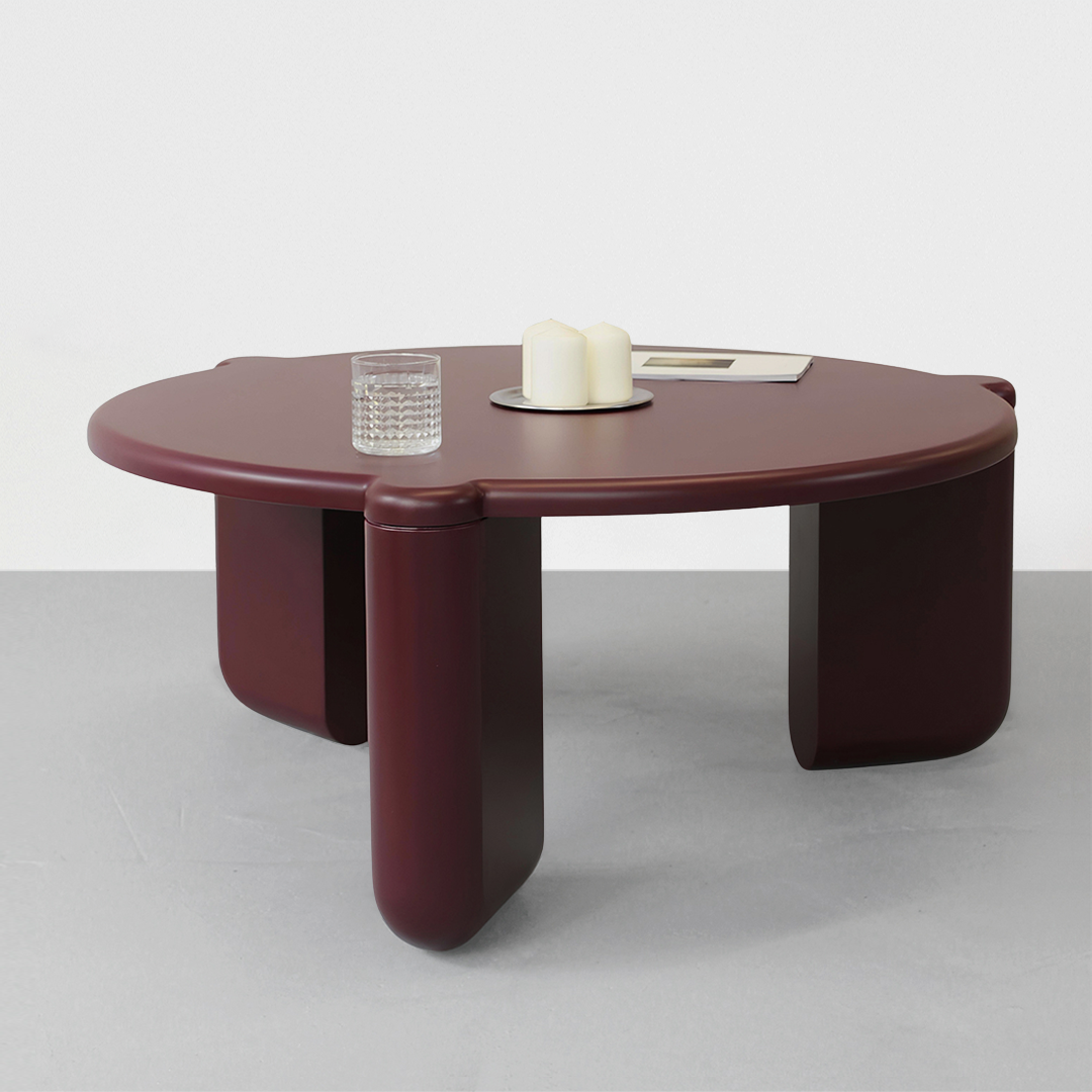 Halo Orta Sehpa Bordo