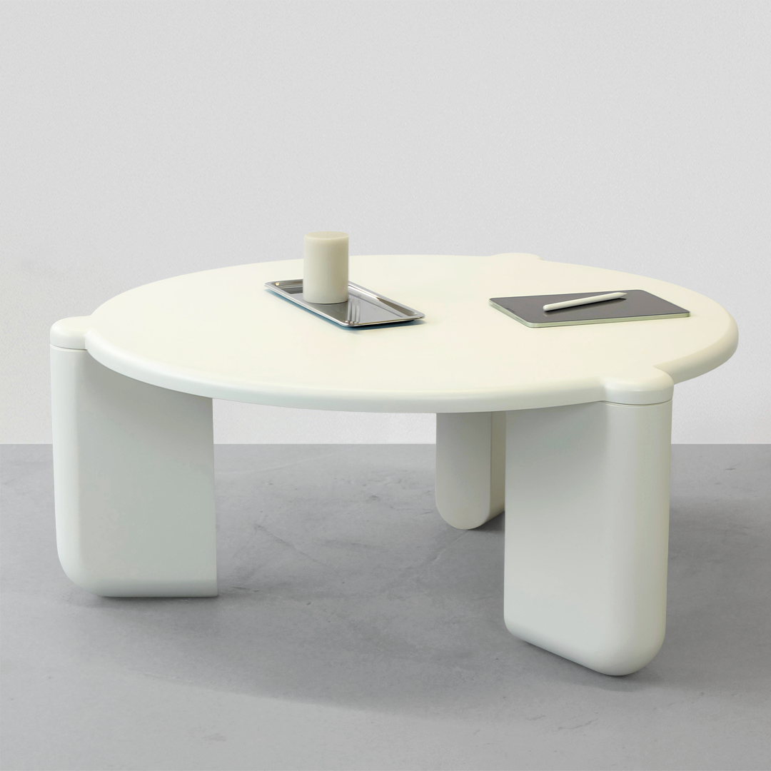 Halo Orta Sehpa Krem