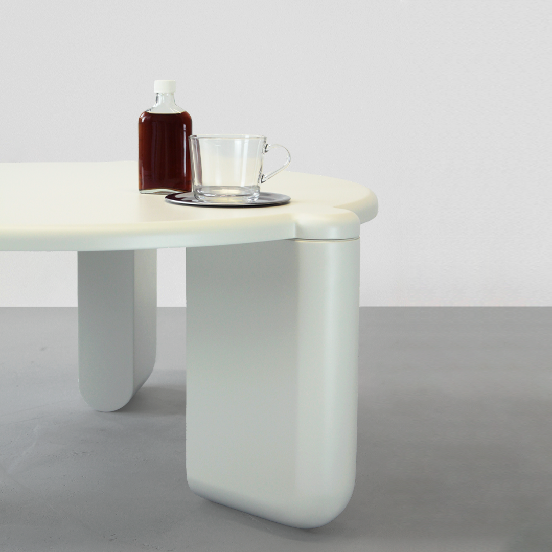 Halo Orta Sehpa Krem